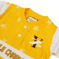 Bright Yellow Baby Top & Pants Set with Graphic Print - Niyaney Clothing