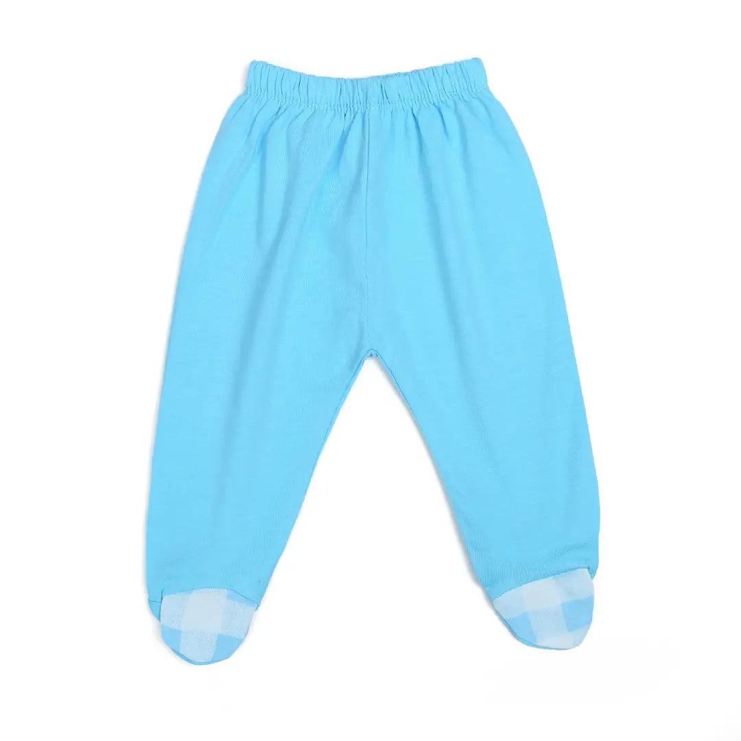 Sky Blue Bear Romper - Niyaney Clothing