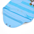 Light Blue Striped Dinosaur Baby Set - Niyaney Clothing