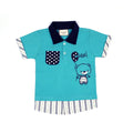 Cute Bear Balloon Graphic Teal Baby Outfit - Niyaney Clothing