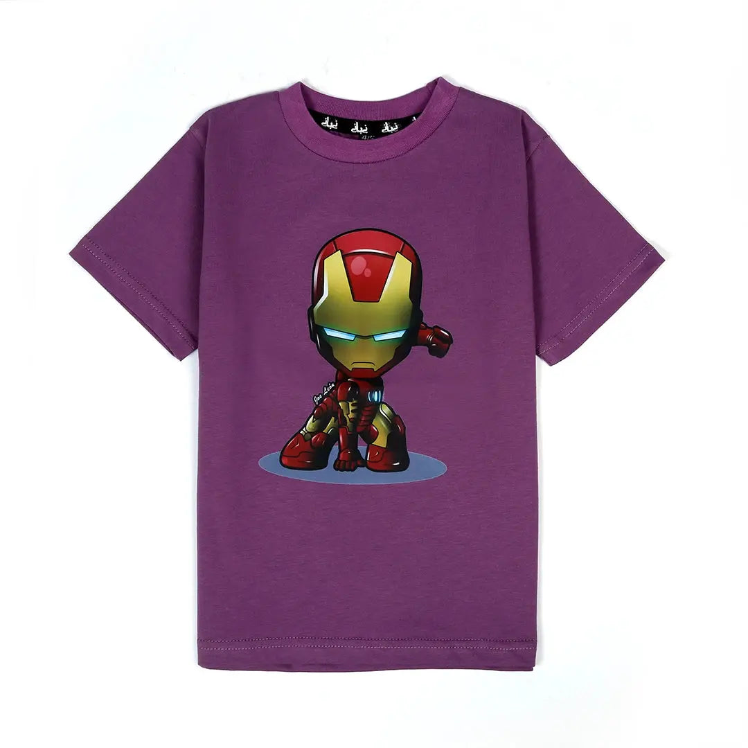 Iron Man Short Sleeves T-Shirt - Niyaney Clothing
