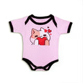Pink Cat-Themed Body Suit - Niyaney Clothing