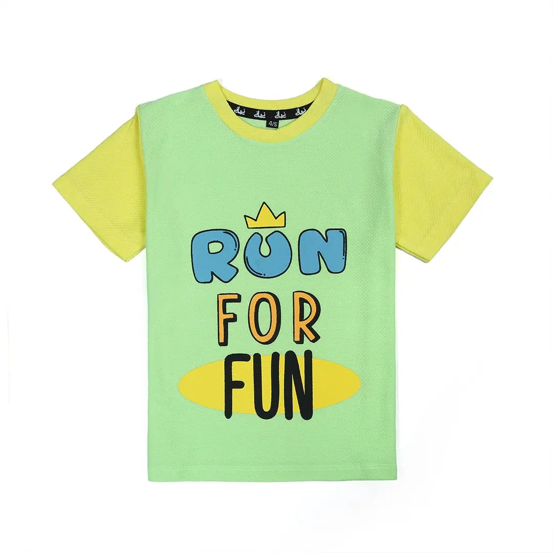 Green Blaze T-Shirt - Niyaney Clothing