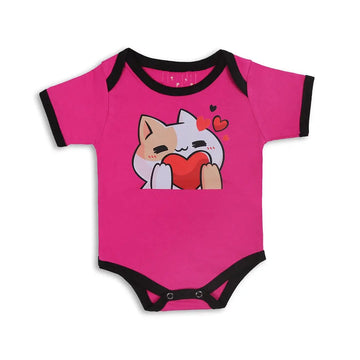 Pink Cat Body Suit - Niyaney Clothing