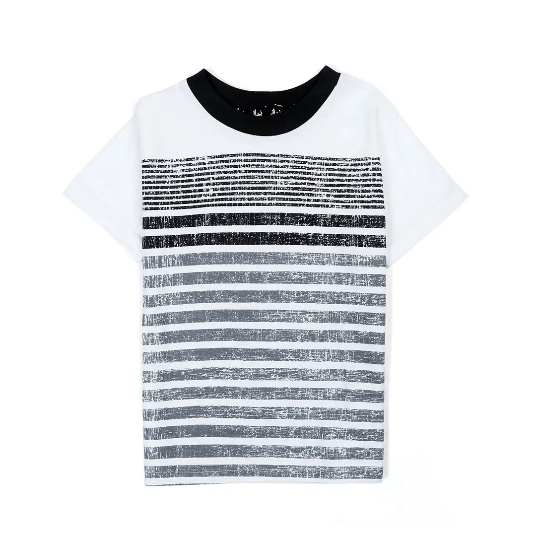 Striped Horizon Tee - Niyaney Clothing