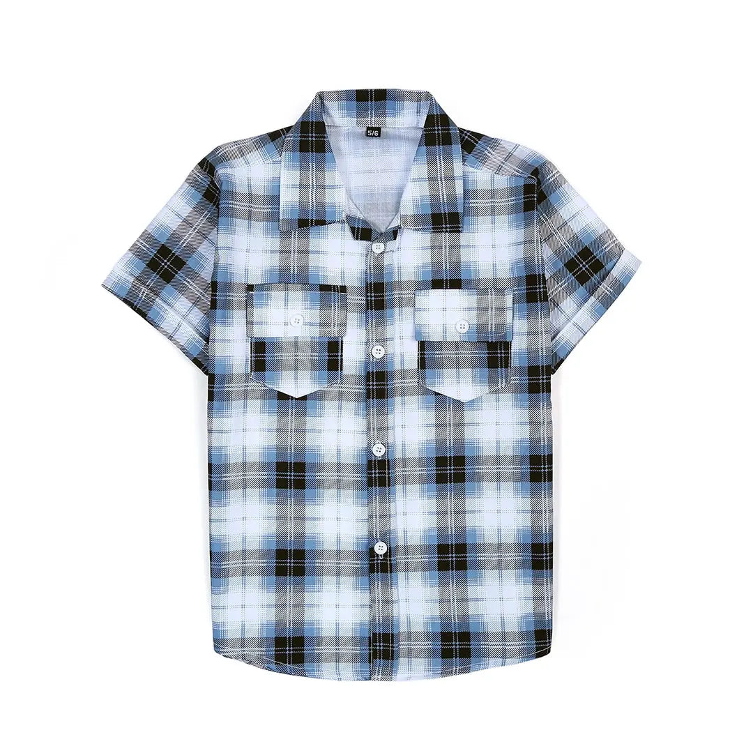 Urban Check Shirt & Shorts - Niyaney Clothing