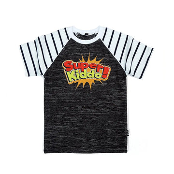 Charcoal Hero Vibes T-Shirt - Niyaney Clothing