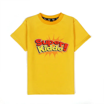 Bright  Yellow Hero Vibes T-Shirt - Niyaney Clothing