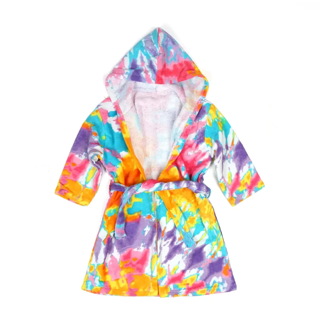 Tie-Dye Dreams Bathrobe - Niyaney Clothing
