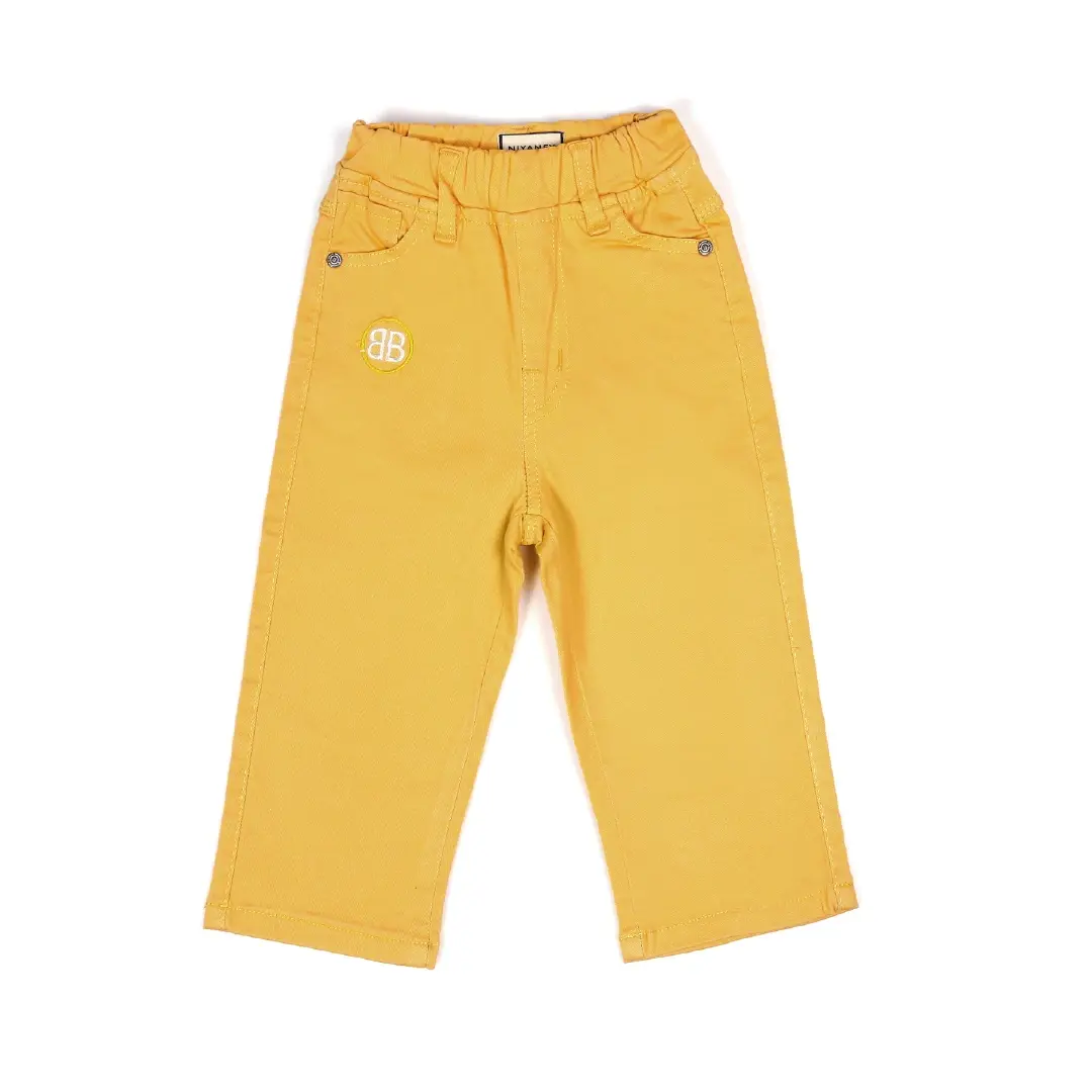 Mustard Yellow Basic Pants - Niyaney Clothing