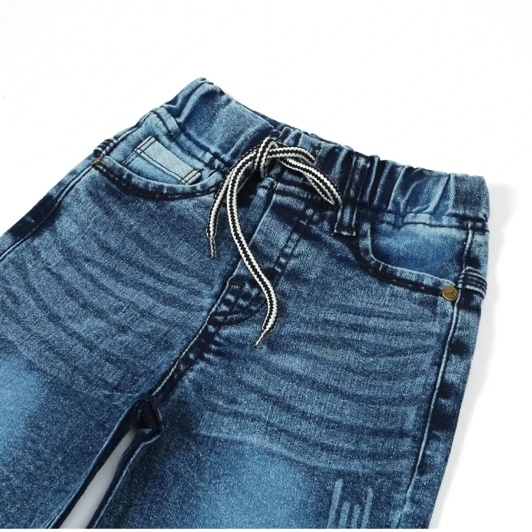 Light Blue Relaxed Fit Jeans - Niyaney Clothing