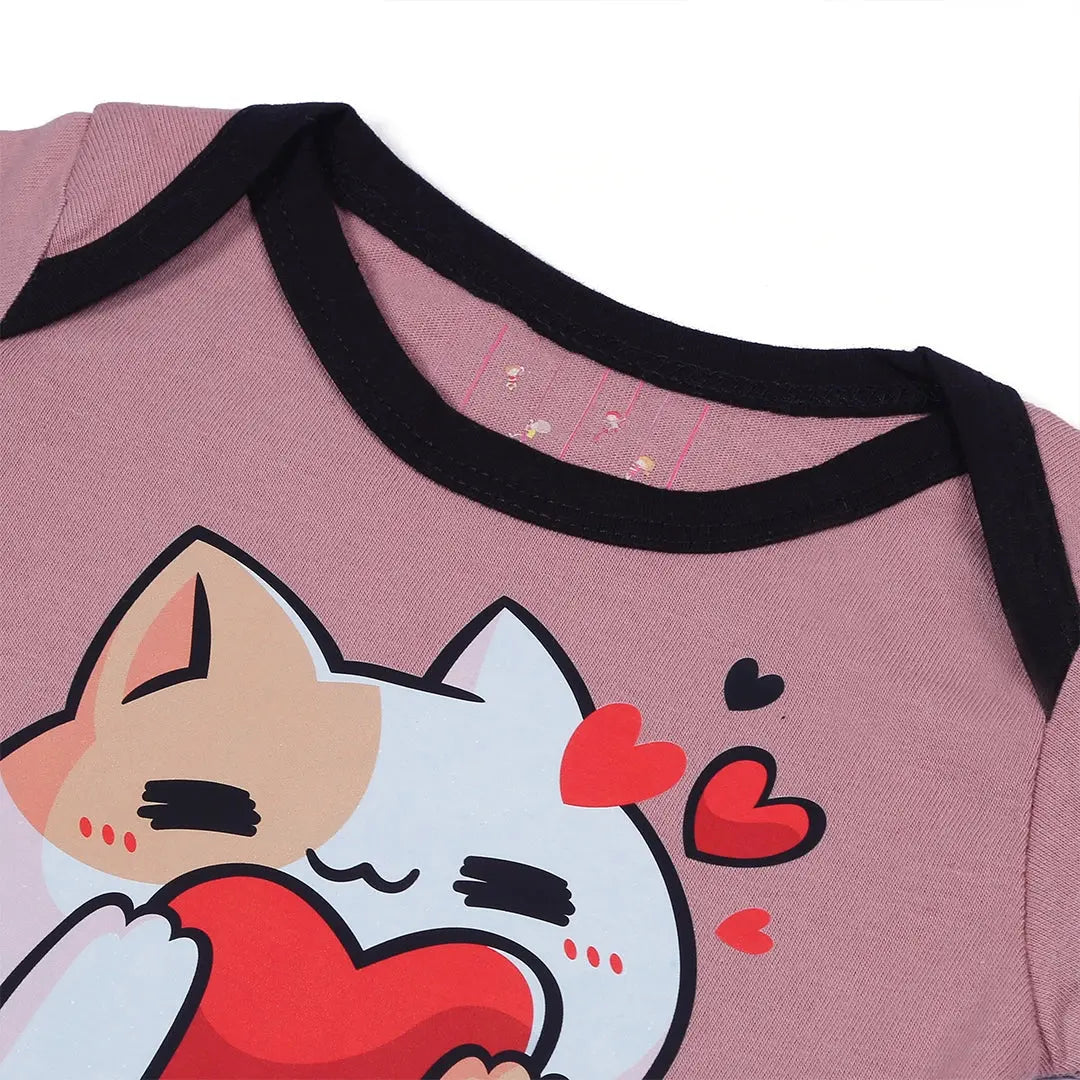 Cute Cat-Themed Body Suit - Niyaney Clothing