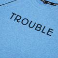 Light Blue Trouble T-Shirt - Niyaney Clothing