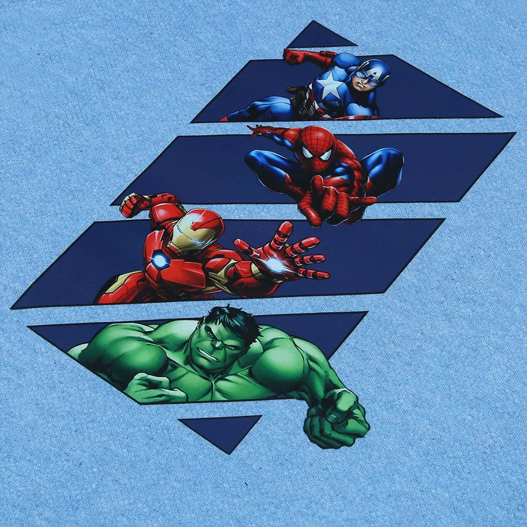 Cool Blue Superhero T-Shirt - Niyaney Clothing