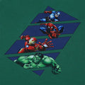 Mighty Marvel Green T-Shirt - Niyaney Clothing