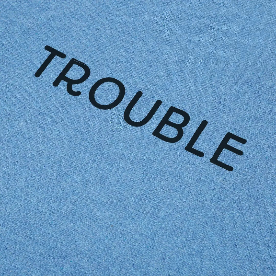 Light Blue Trouble T-Shirt - Niyaney Clothing