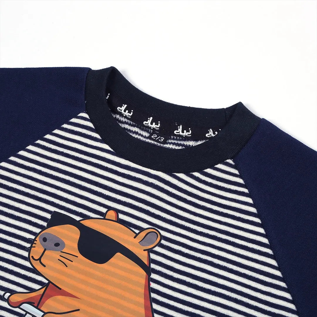 Speedy Stripes Shirt & Shorts - Niyaney Clothing