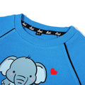 Baby Elephant in Blue T-Shirt - Niyaney Clothing