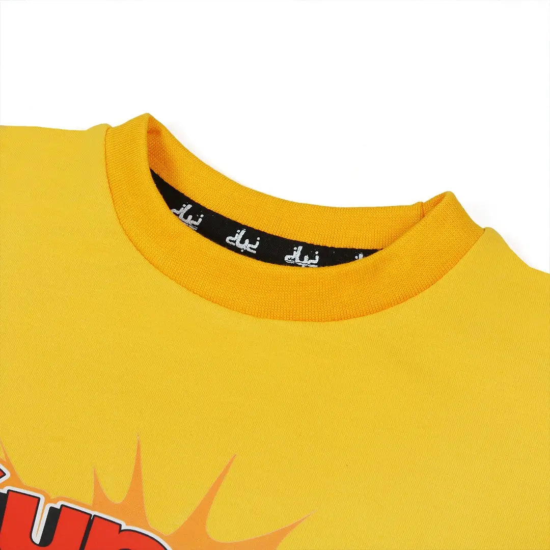 Bright  Yellow Hero Vibes T-Shirt - Niyaney Clothing