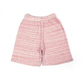 Peach and White Striped Shirt & Shorts - Niyaney Clothing