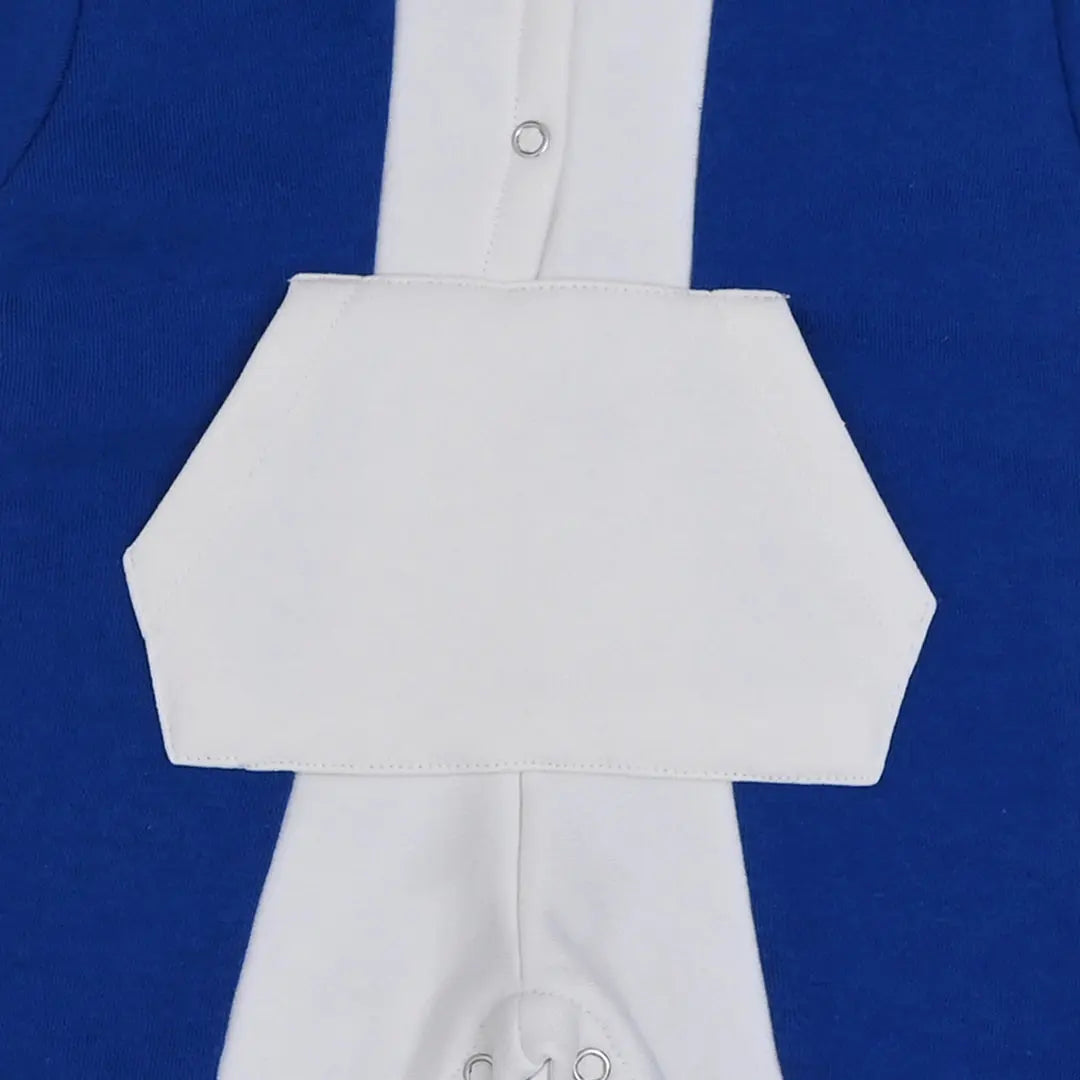 Baby Hood Romper Blue - Niyaney Clothing