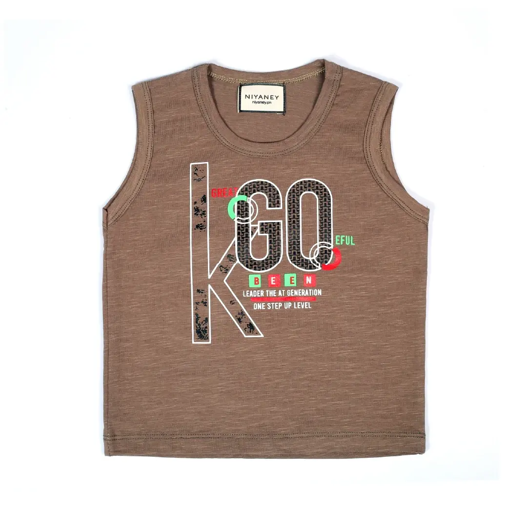 Stylish Beige Sleeveless Shirt & Black Shorts Set - Niyaney Clothing