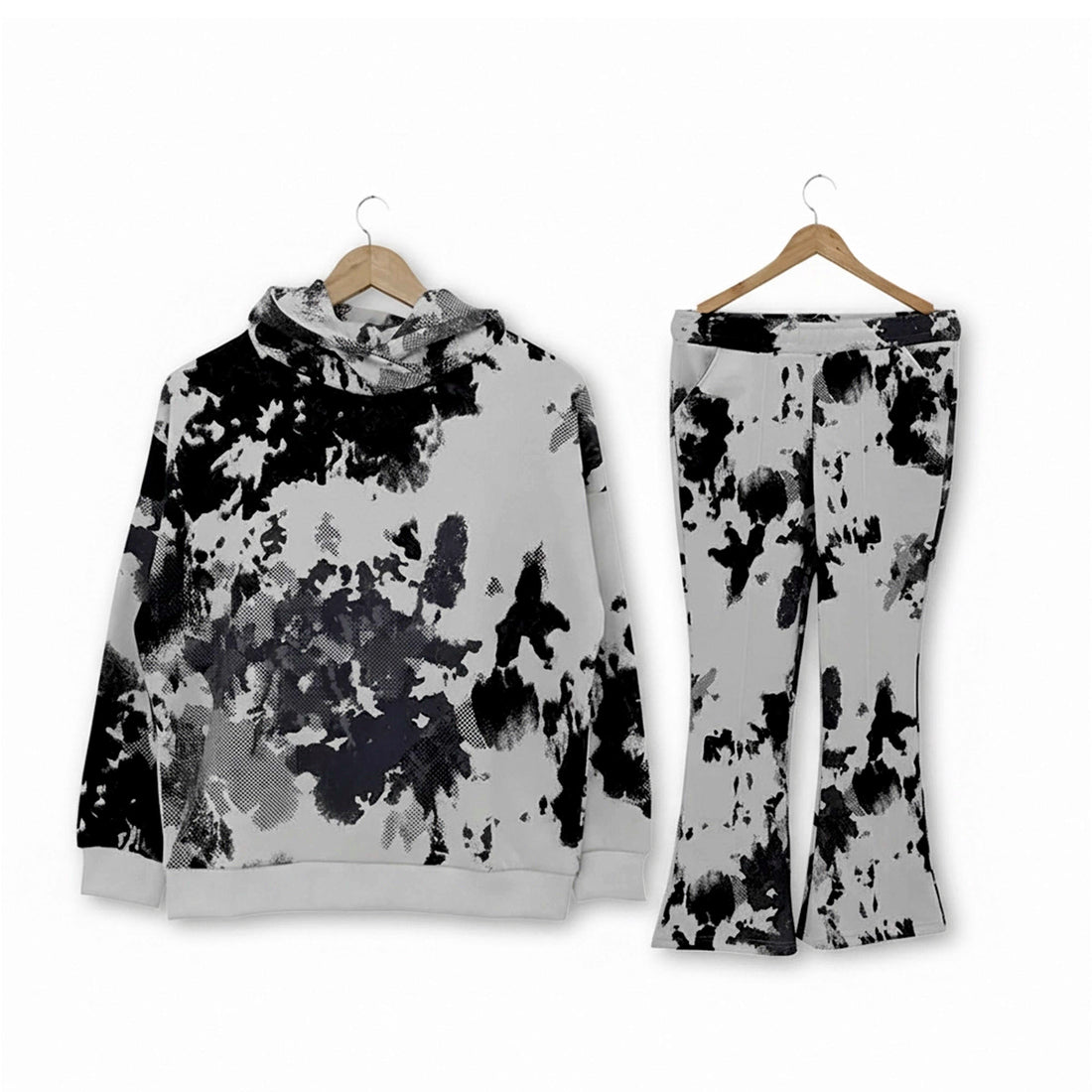 Smokey White Oversized Co-ord