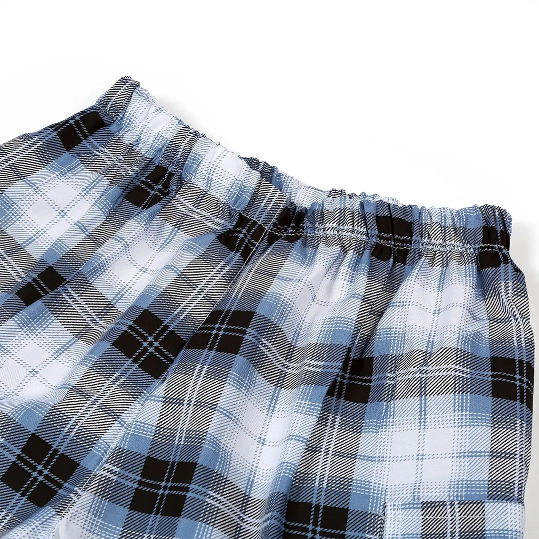 Urban Check Shirt & Shorts - Niyaney Clothing