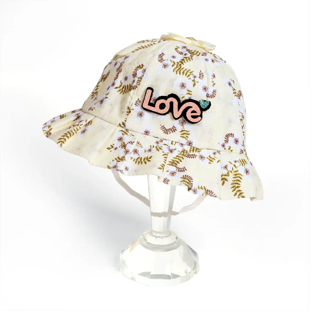 Ivory Love Blossom Bucket - Niyaney Clothing