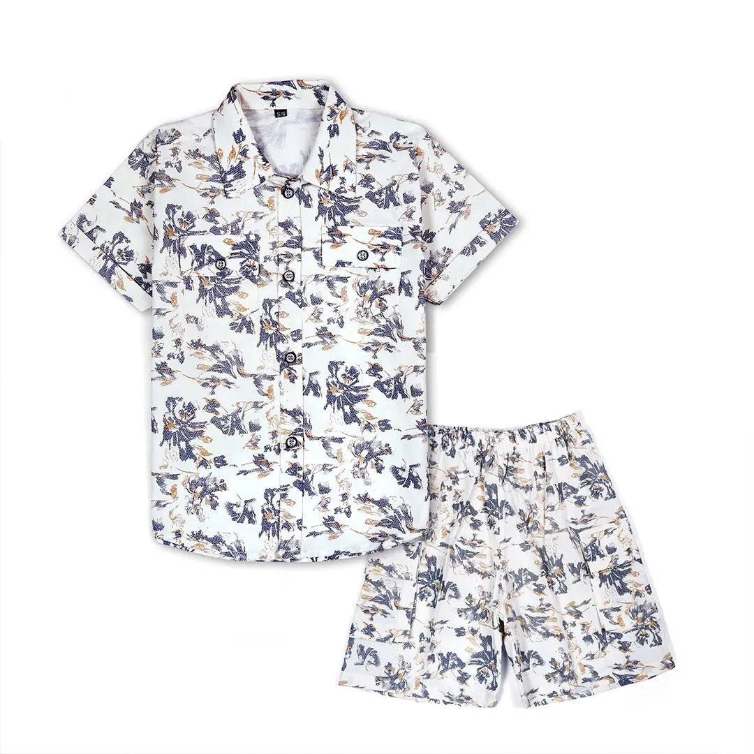 Tropical Breeze Shirt & Shorts - Niyaney Clothing