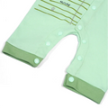 Soft Green Zebra & Palm Tree Baby Outfit - Niyaney Clothing