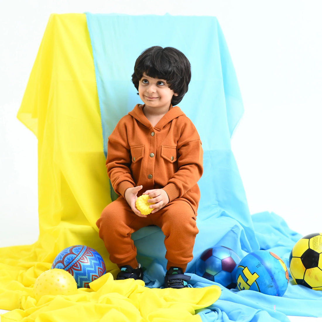 Safari Suit Camel Co-ord - Niyaney Clothing