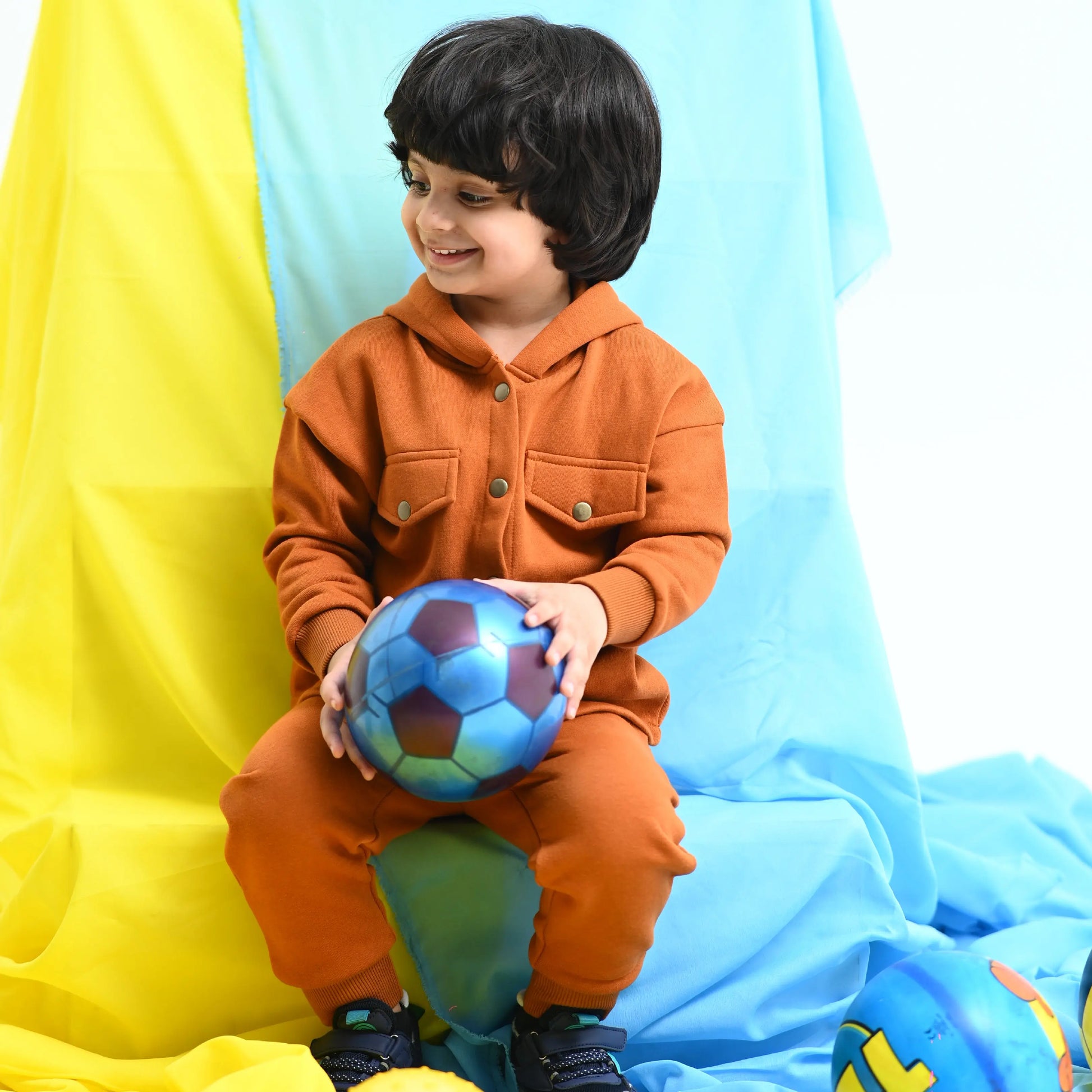 Safari Suit Camel Co-ord - Niyaney Clothing