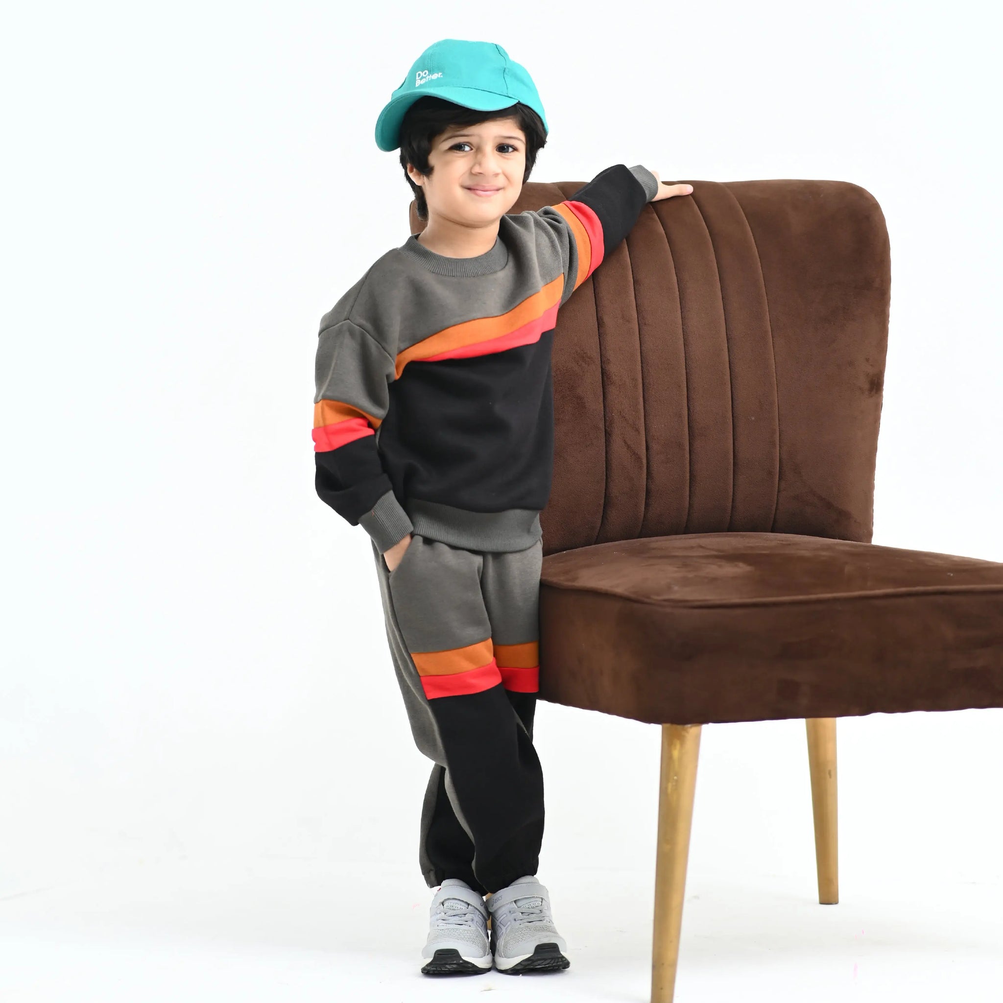 Hotwheels Grey Sweat Co-ord - Niyaney Clothing