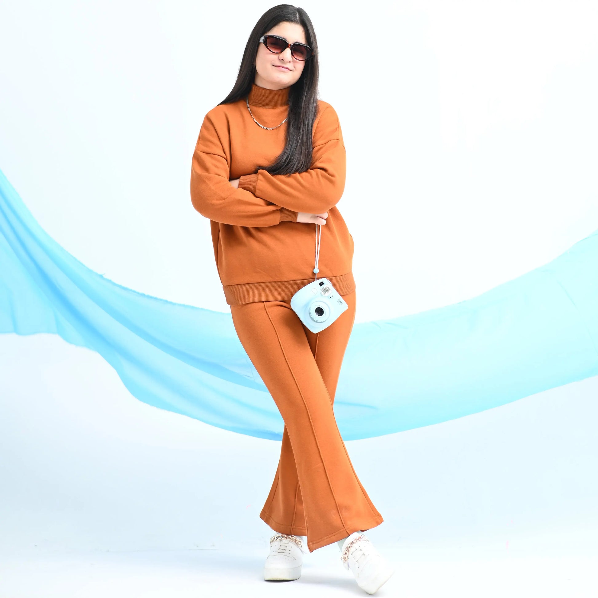 Camel Hoodie Co-ord - Niyaney Clothing