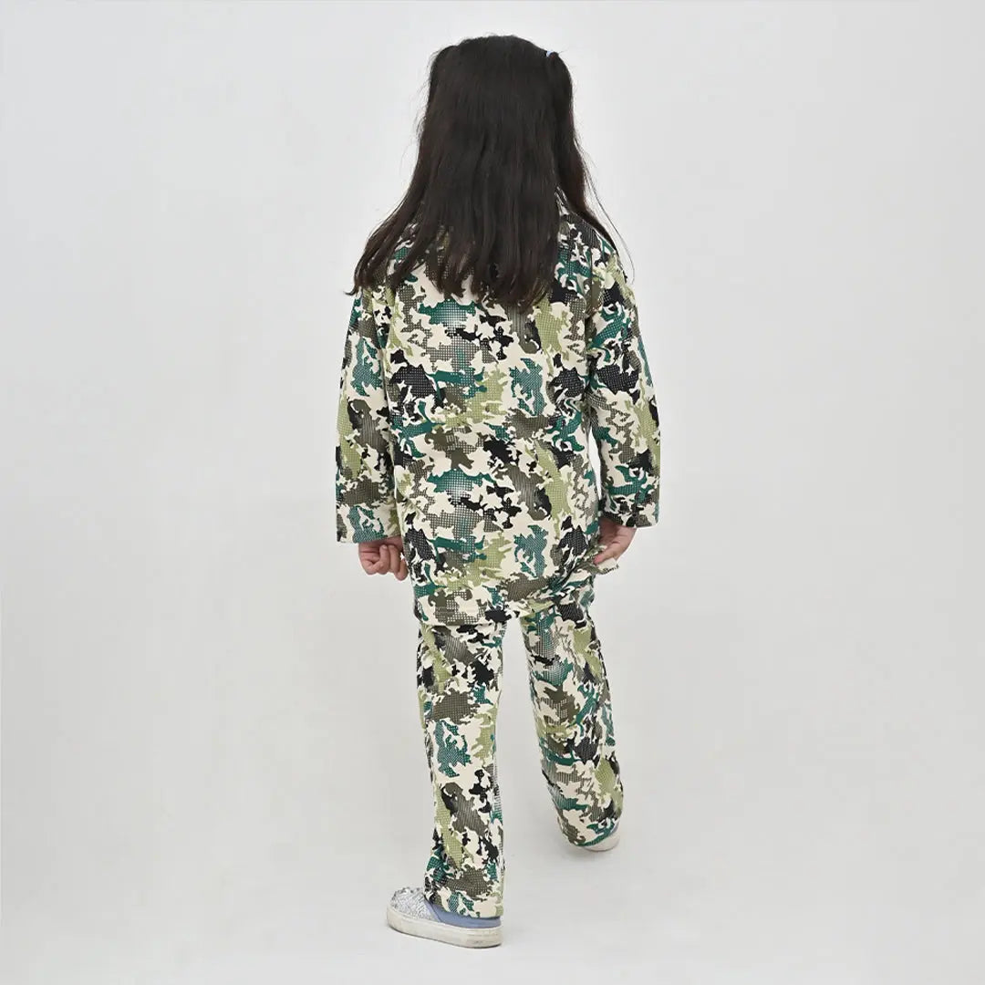 Unisex Ranger Theme French Terry Soft Night Set - Niyaney Clothing