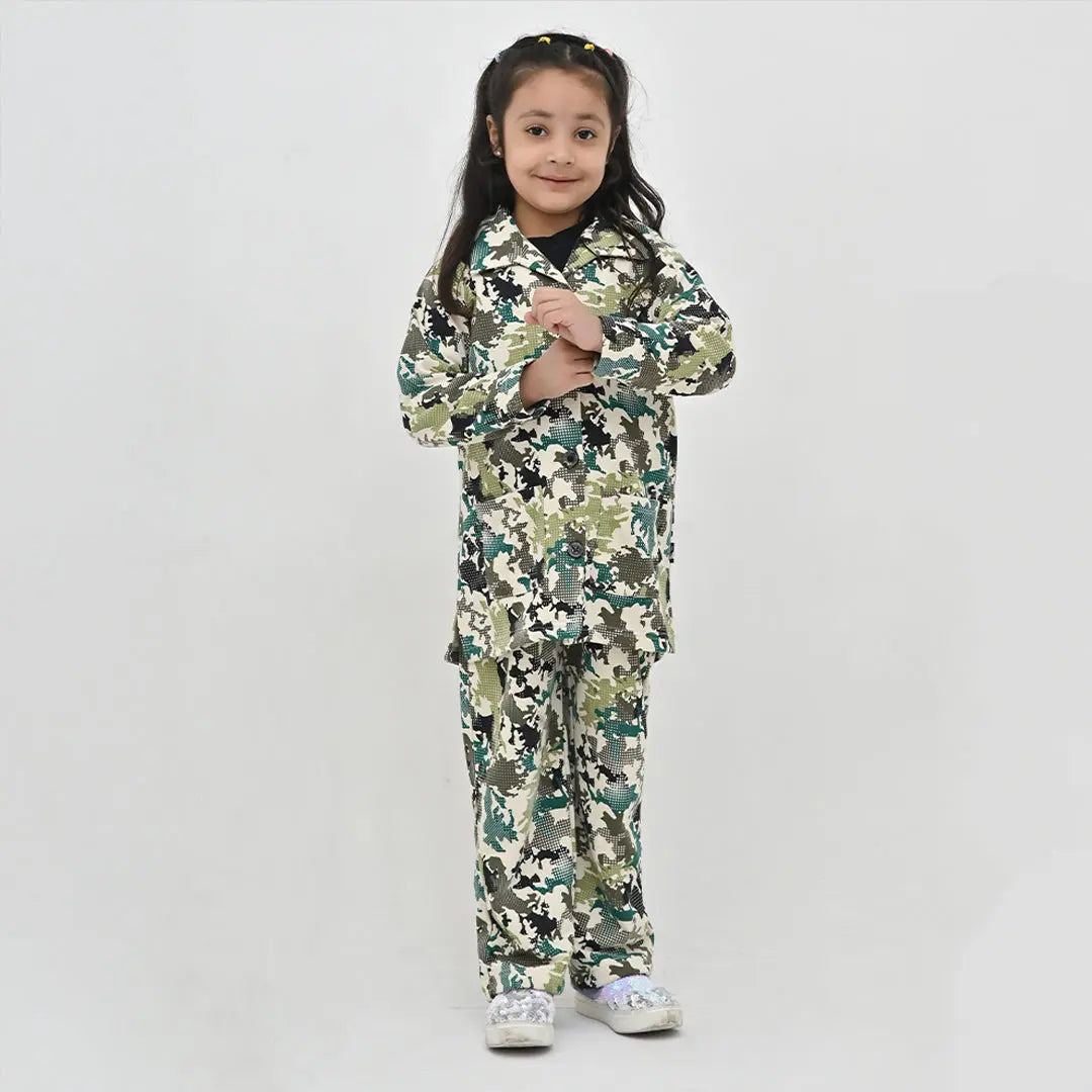 Unisex Ranger Theme French Terry Soft Night Set - Niyaney Clothing