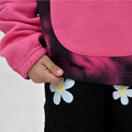 Solid and Printed Pink Fleece Hoodie - Niyaney Clothing