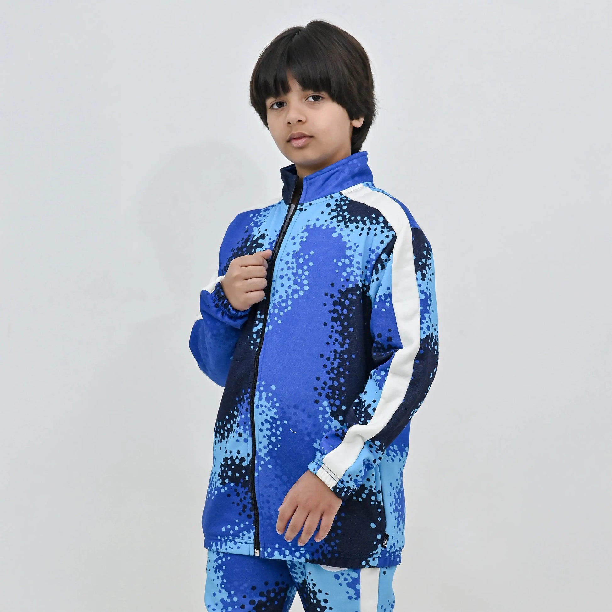 Unisex Blue Bounce Fleece Co-ord - Niyaney Clothing