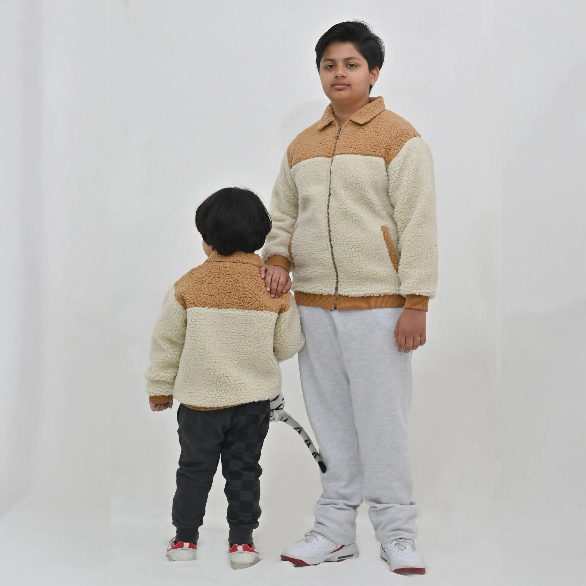 Sherpa Fleece Jacket - Niyaney Clothing