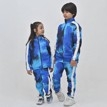 Unisex Blue Bounce Fleece Co-ord - Niyaney Clothing