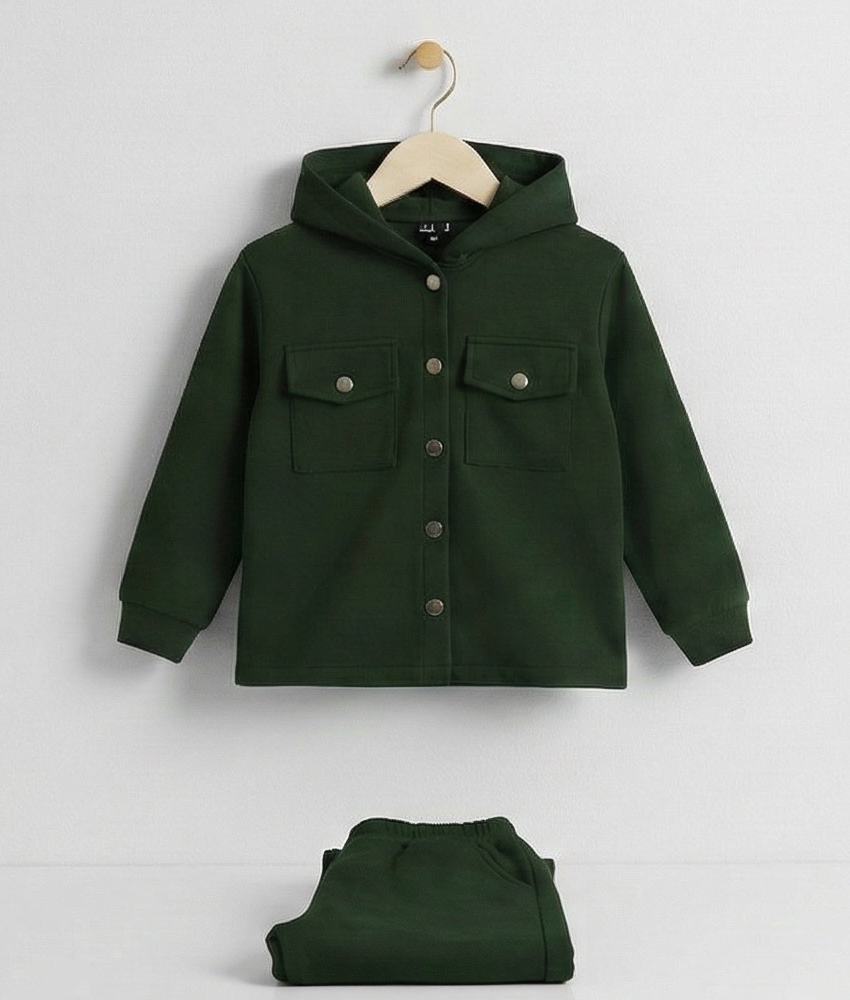 Safari Suit Green Co-ord