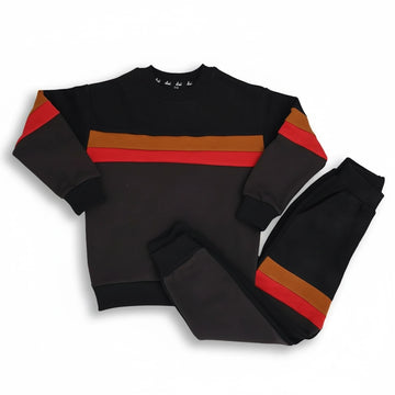 Hotwheels Brown Sweat Co-ord
