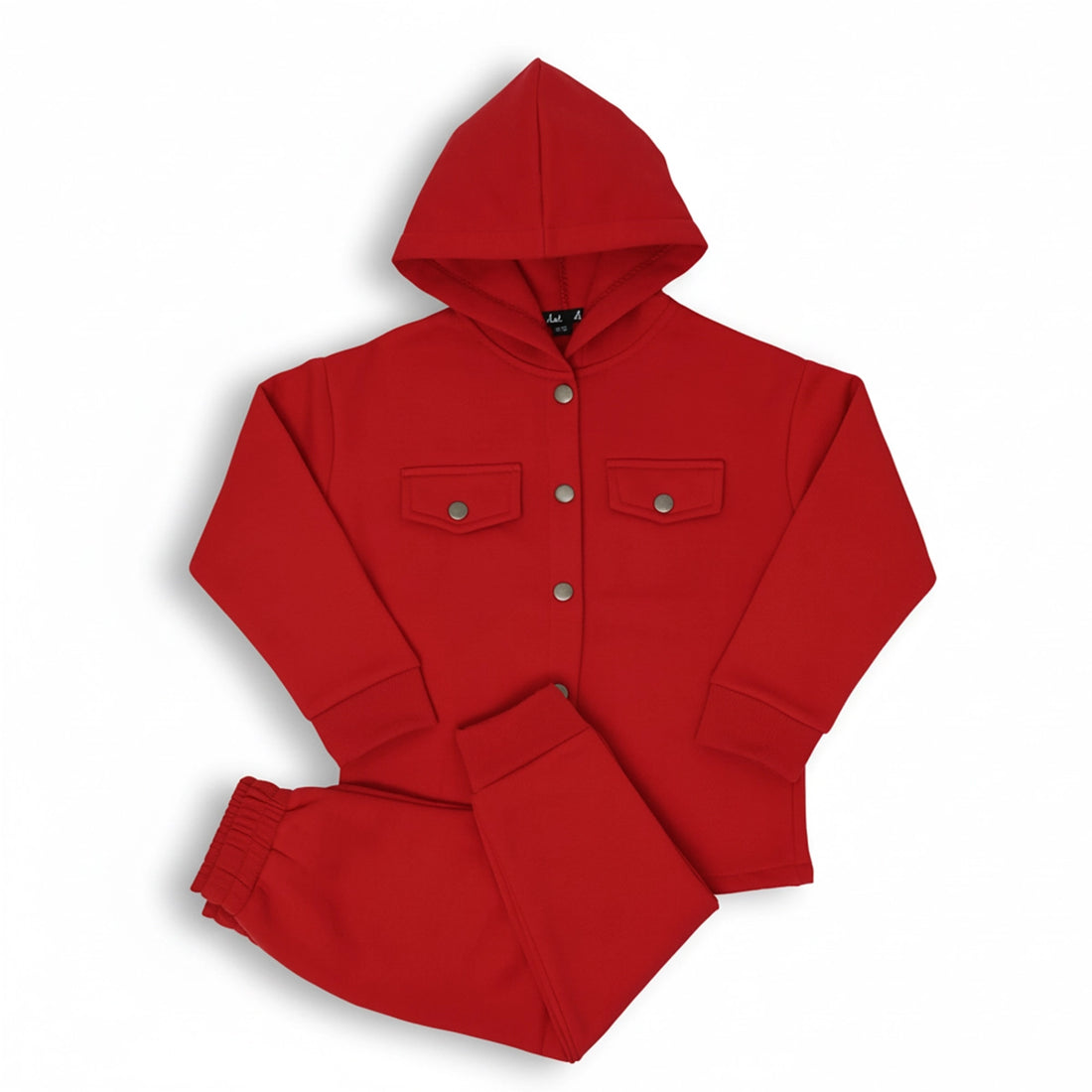 Safari Suit Red Co-ord