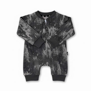 Gray Splash Romper