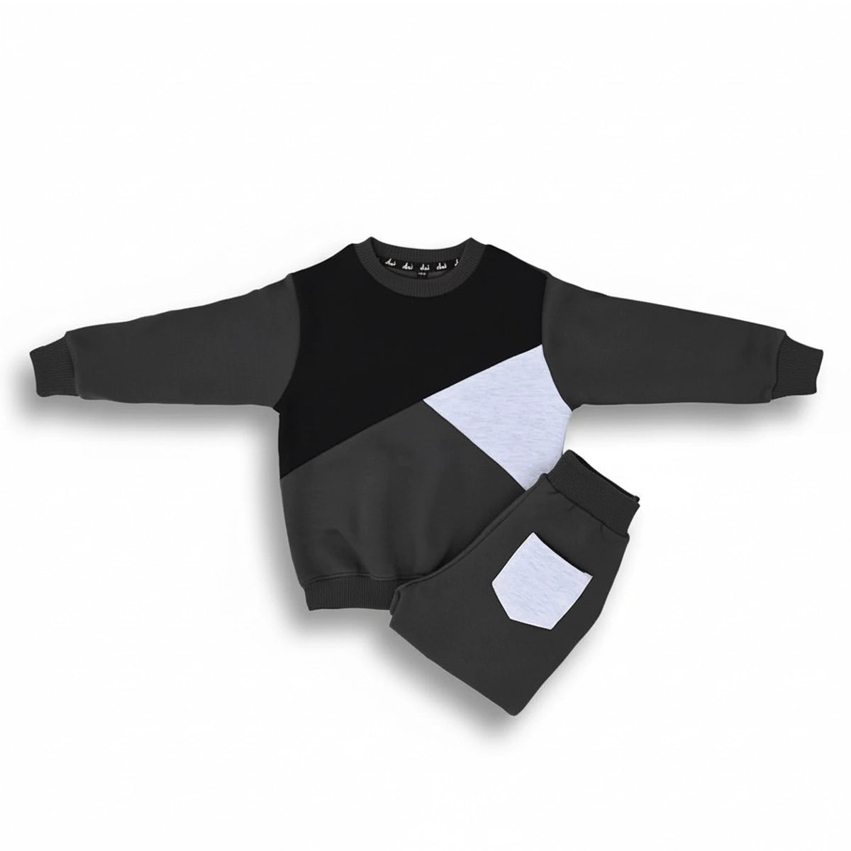 Grey Triangle Sweat Co-ord